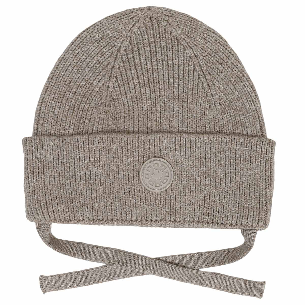 Bonnet côtelé mi-saison - Beige