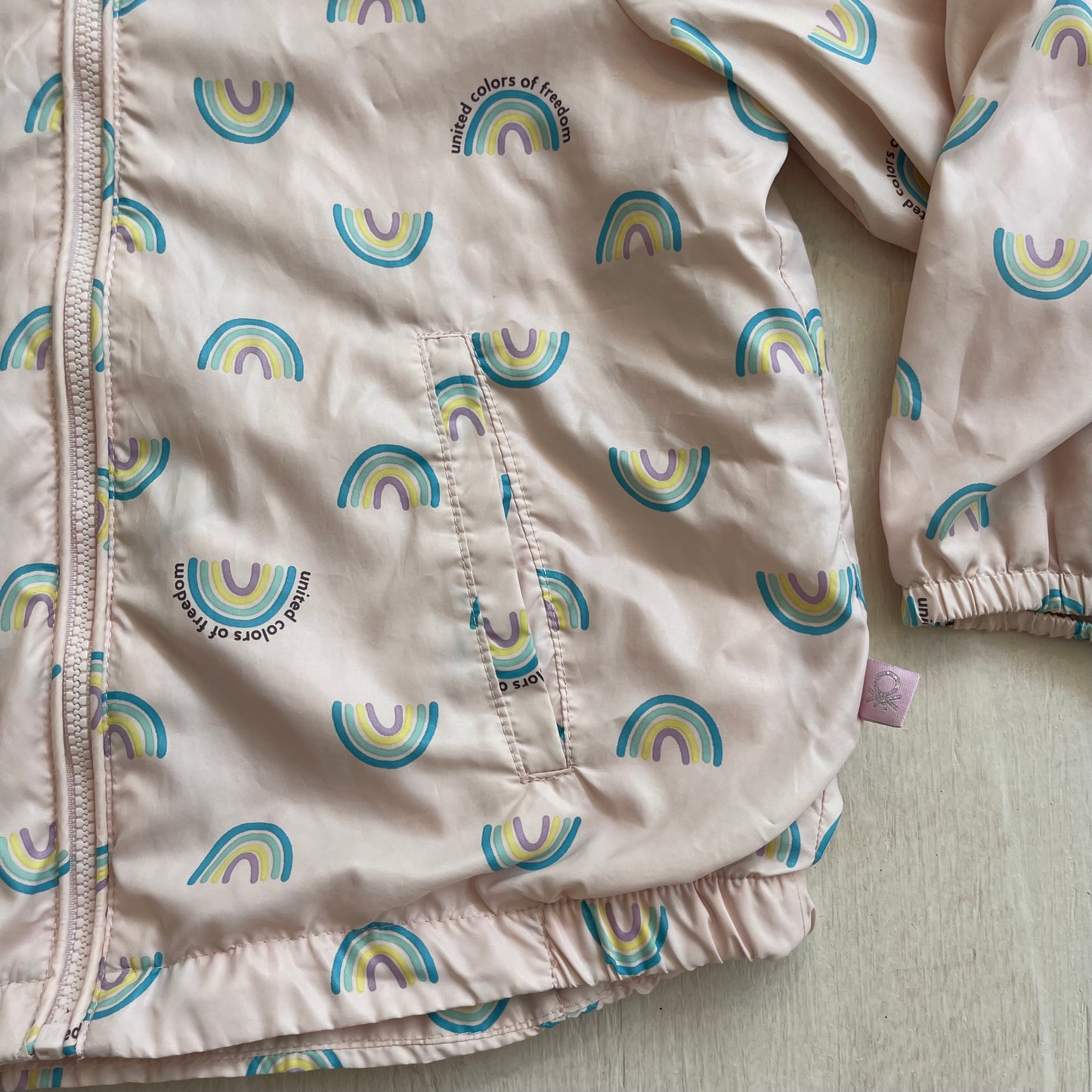 Manteau coupe-vent 2-3T, par United Colors of Benetton
