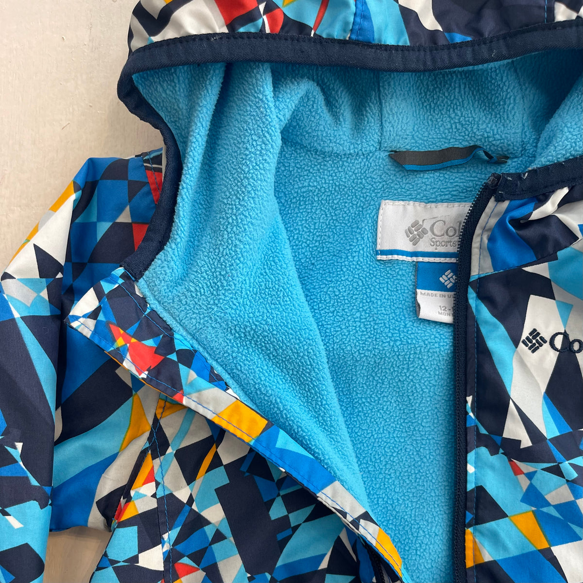 Manteau mi-saison Mini Pixel Grabber 12-18M, par Columbia