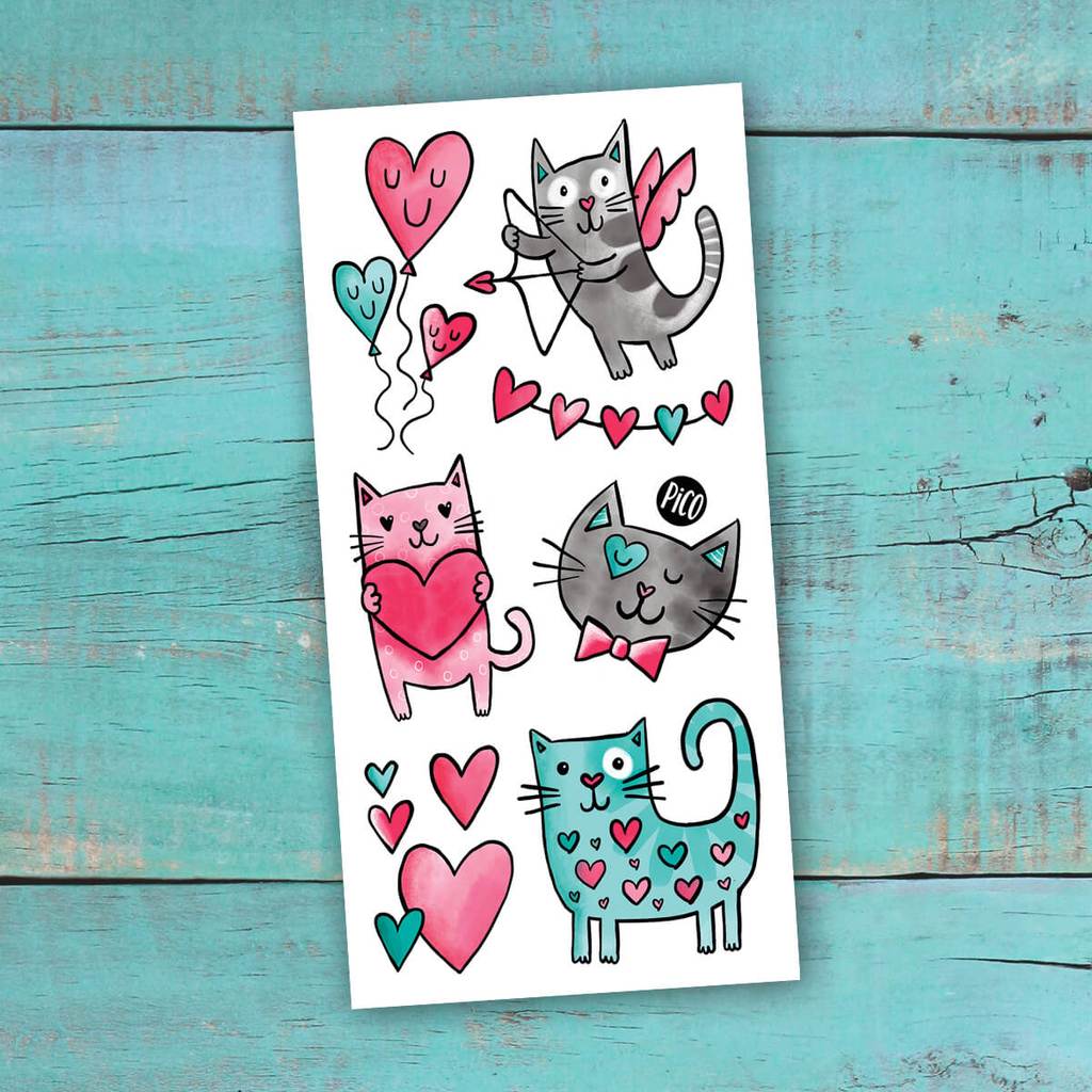 Tatouages temporaires - Plein d'amour