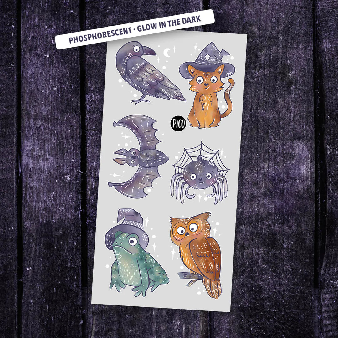 Tatouages temporaires - Halloween