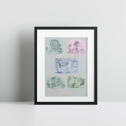 Illustration décorative - Quartier Limoilou