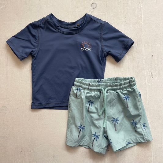 Ensemble de baignade 6-12M, par Miles the Label