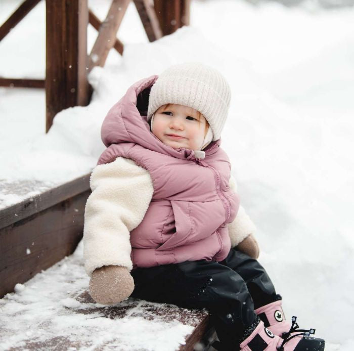 Tuque en tricot doux - Moonbeam