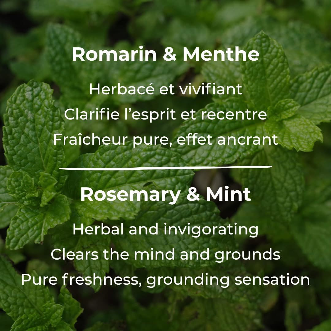 Revitalisant - Romarin et menthe