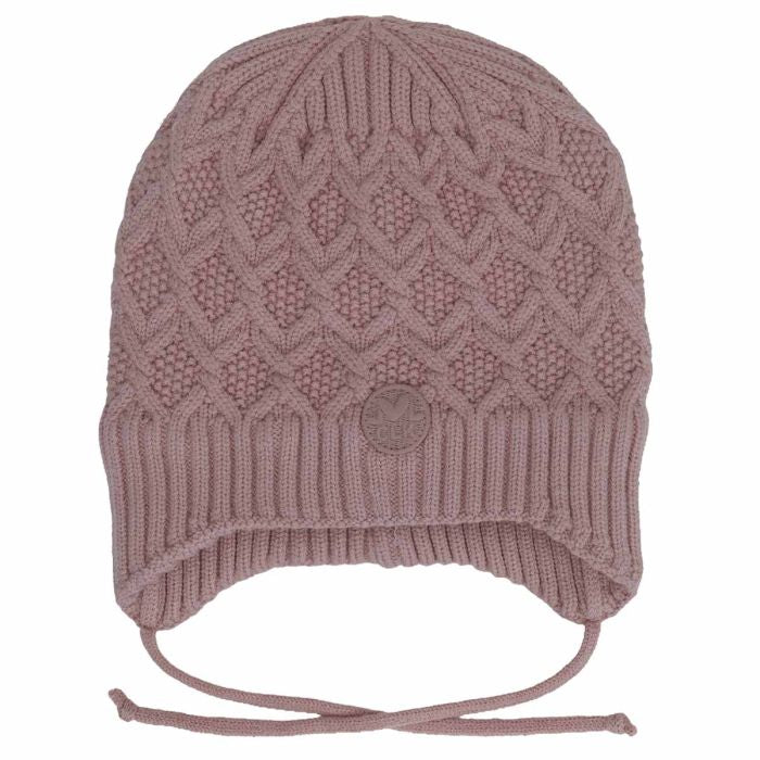 Tuque en tricot doux - Rose