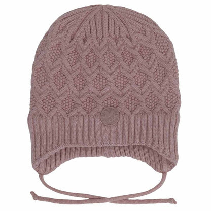 Tuque en tricot doux - Rose
