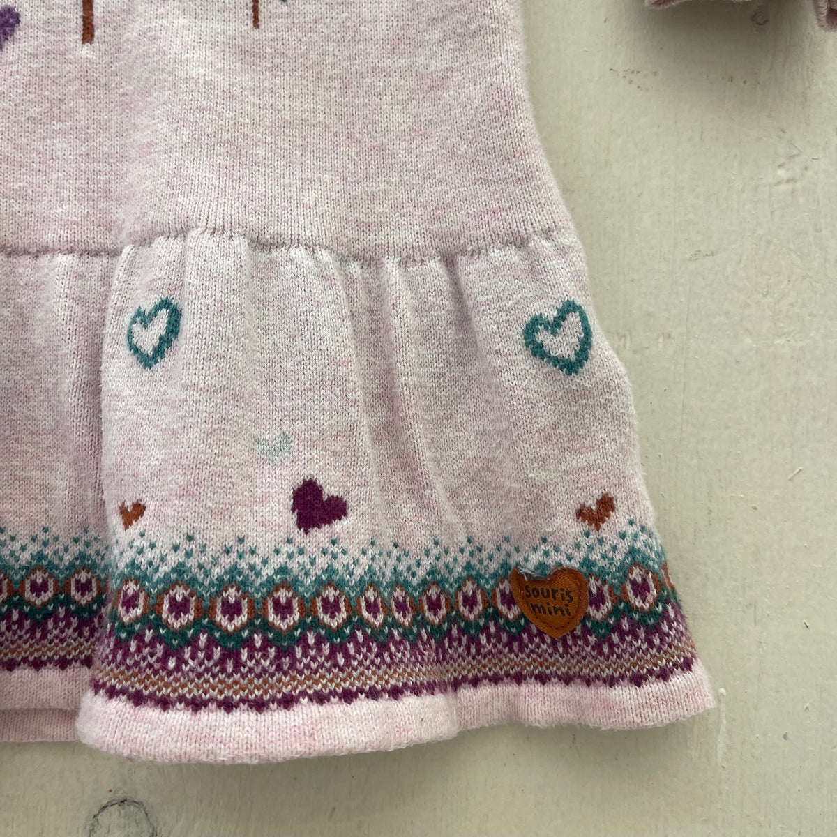 Robe tricot 12-18M, par Souris mini