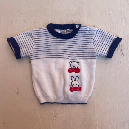 Haut tricot 3-6M, par Glynne Percy