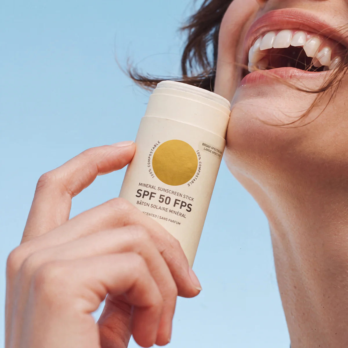 Bâton solaire minéral FPS 50 - Sans parfum