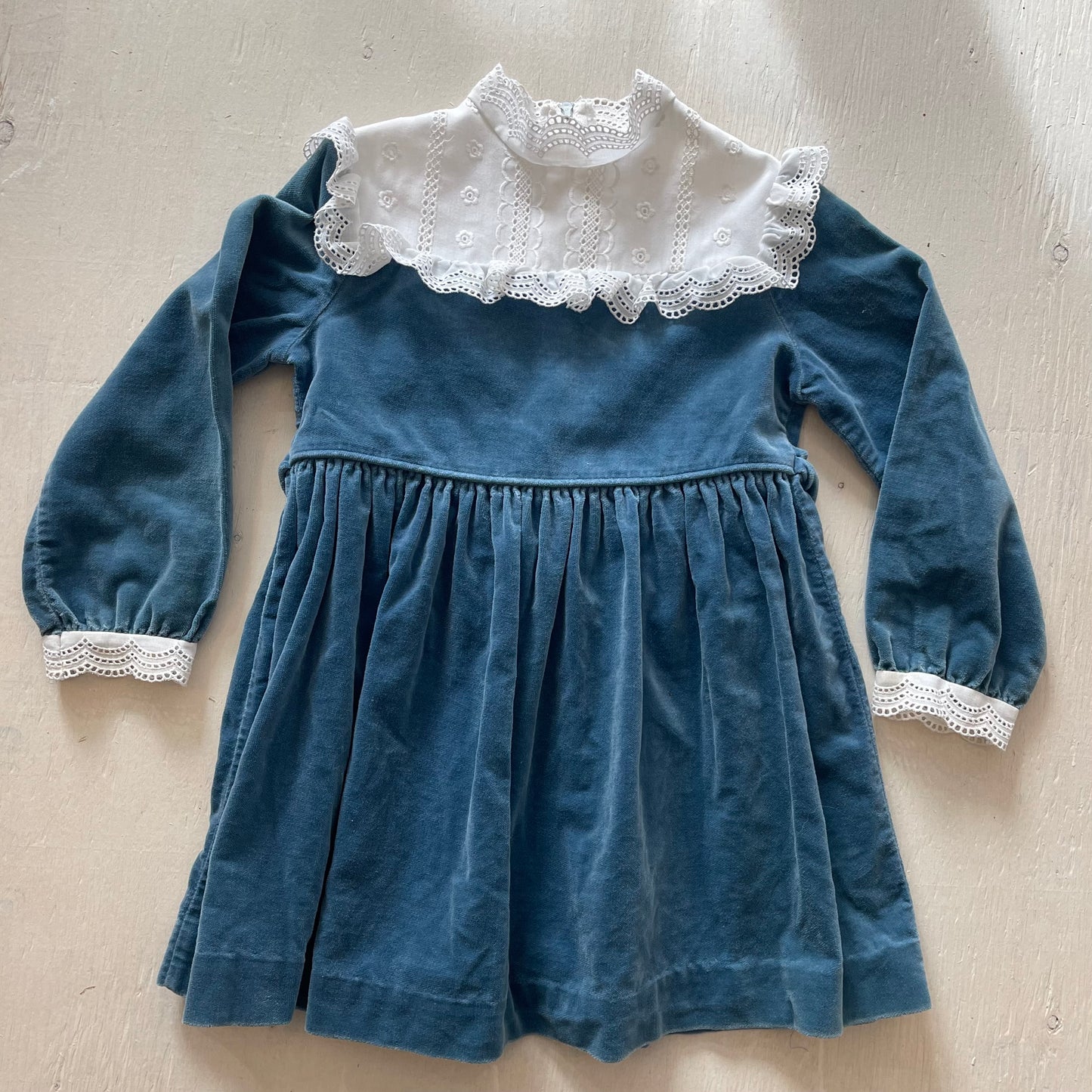 Robe en velours 3T