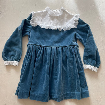 Robe en velours 3T