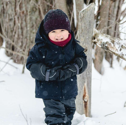 Mitaines d'hiver longues - Black