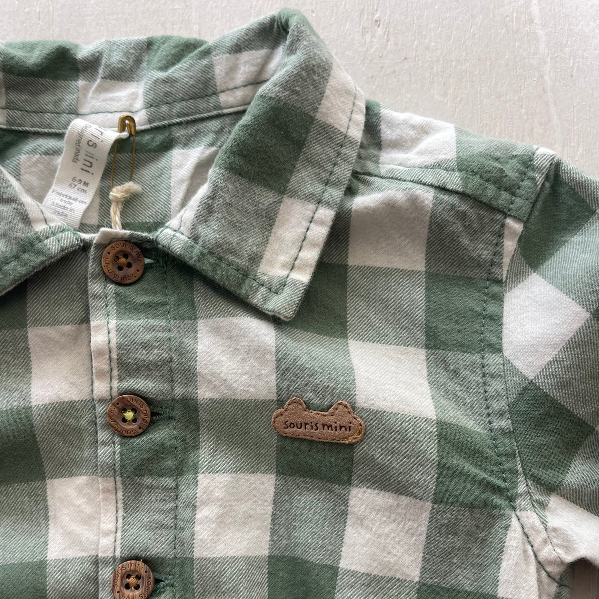 Chemise 6-9M, par Souris mini