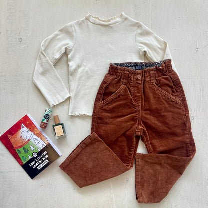 Pantalons en velours 7Y, par Souris mini