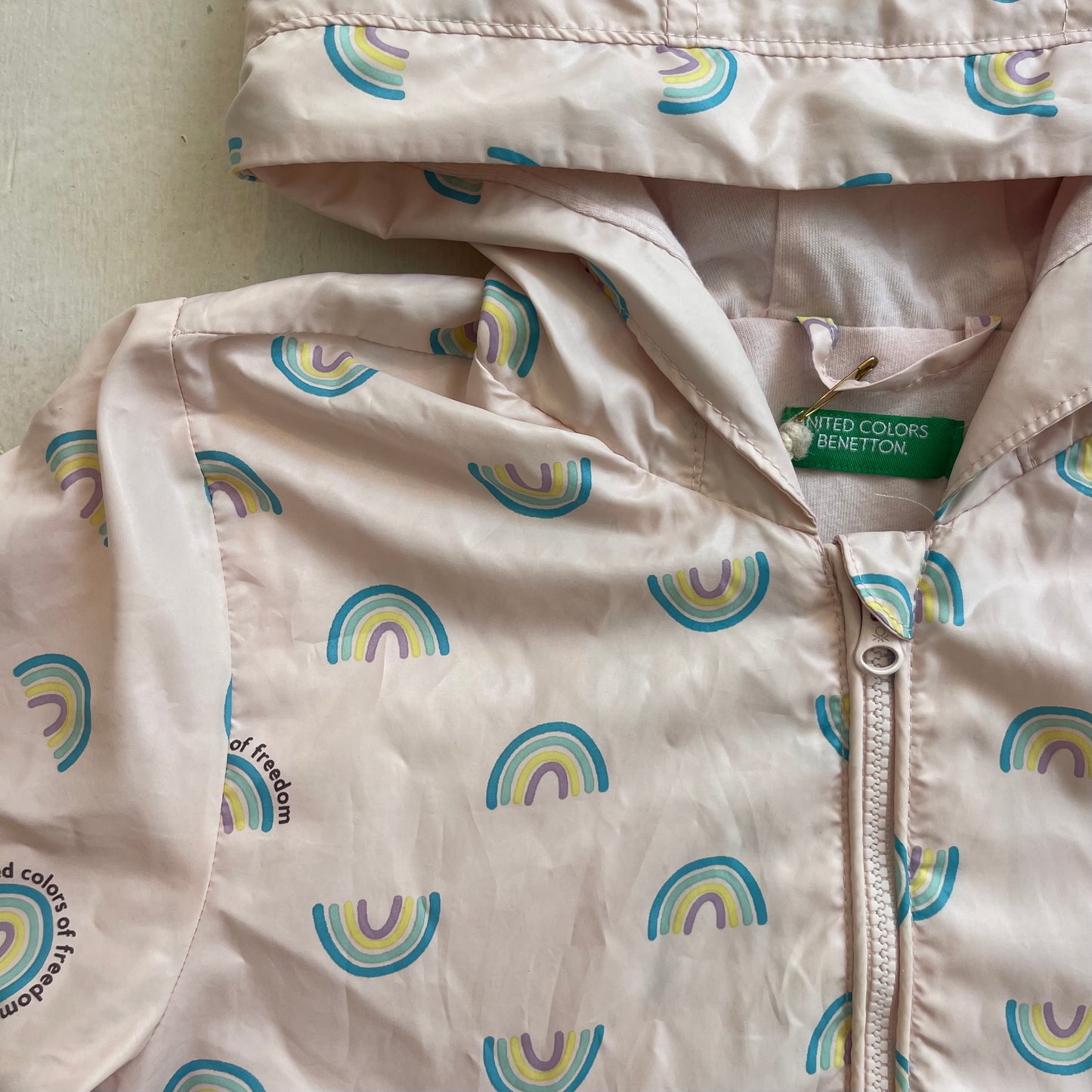Manteau coupe-vent 2-3T, par United Colors of Benetton
