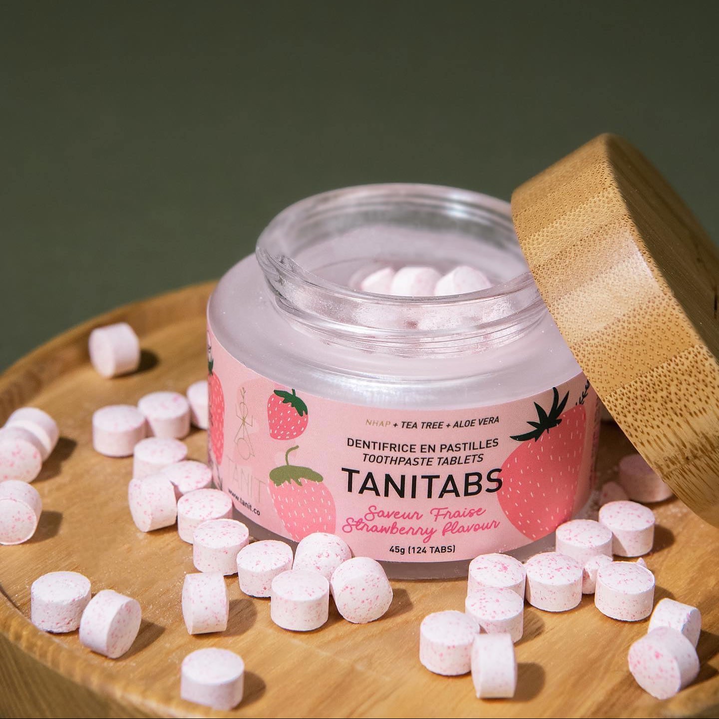 Dentifrice en pastilles - Fraise