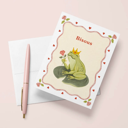 Carte de souhaits - Bisous