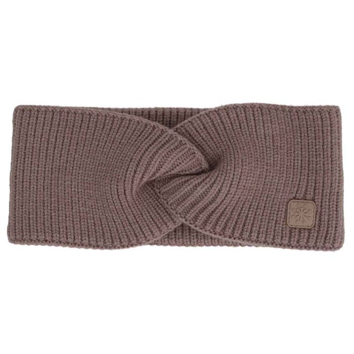 Bandeau en tricot doux - Mocha