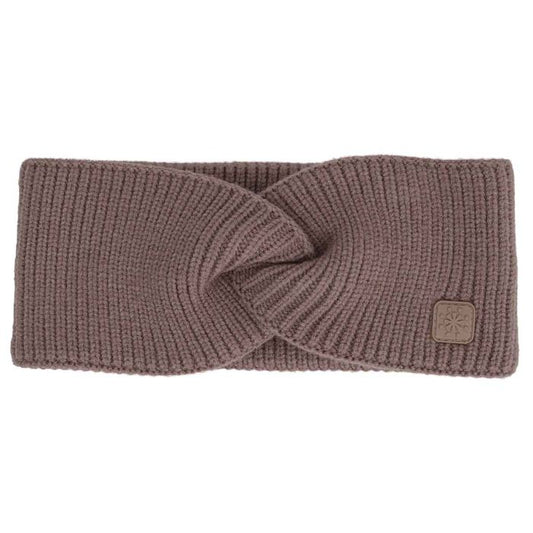 Bandeau en tricot doux - Mocha