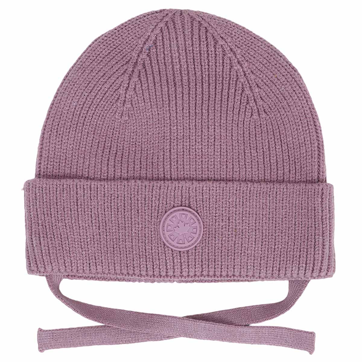 Bonnet côtelé mi-saison - Pink Lilac