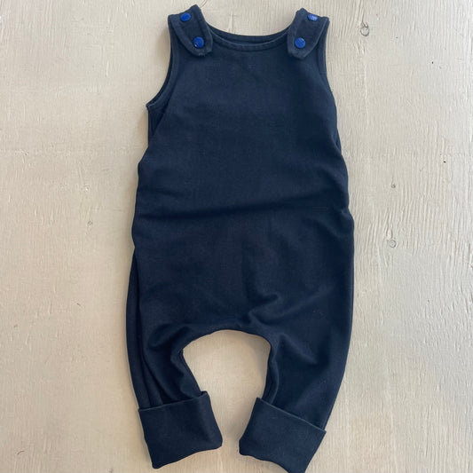 Salopette évolutive 3-12M, fait main