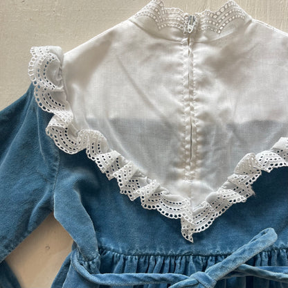 Robe en velours 3T