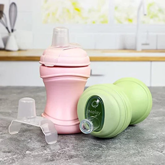 Gobelet à bec souple en plastique recyclé