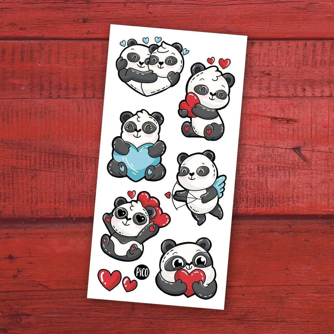Tatouages temporaires - Plein d'amour