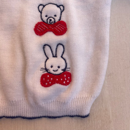 Haut tricot 3-6M, par Glynne Percy