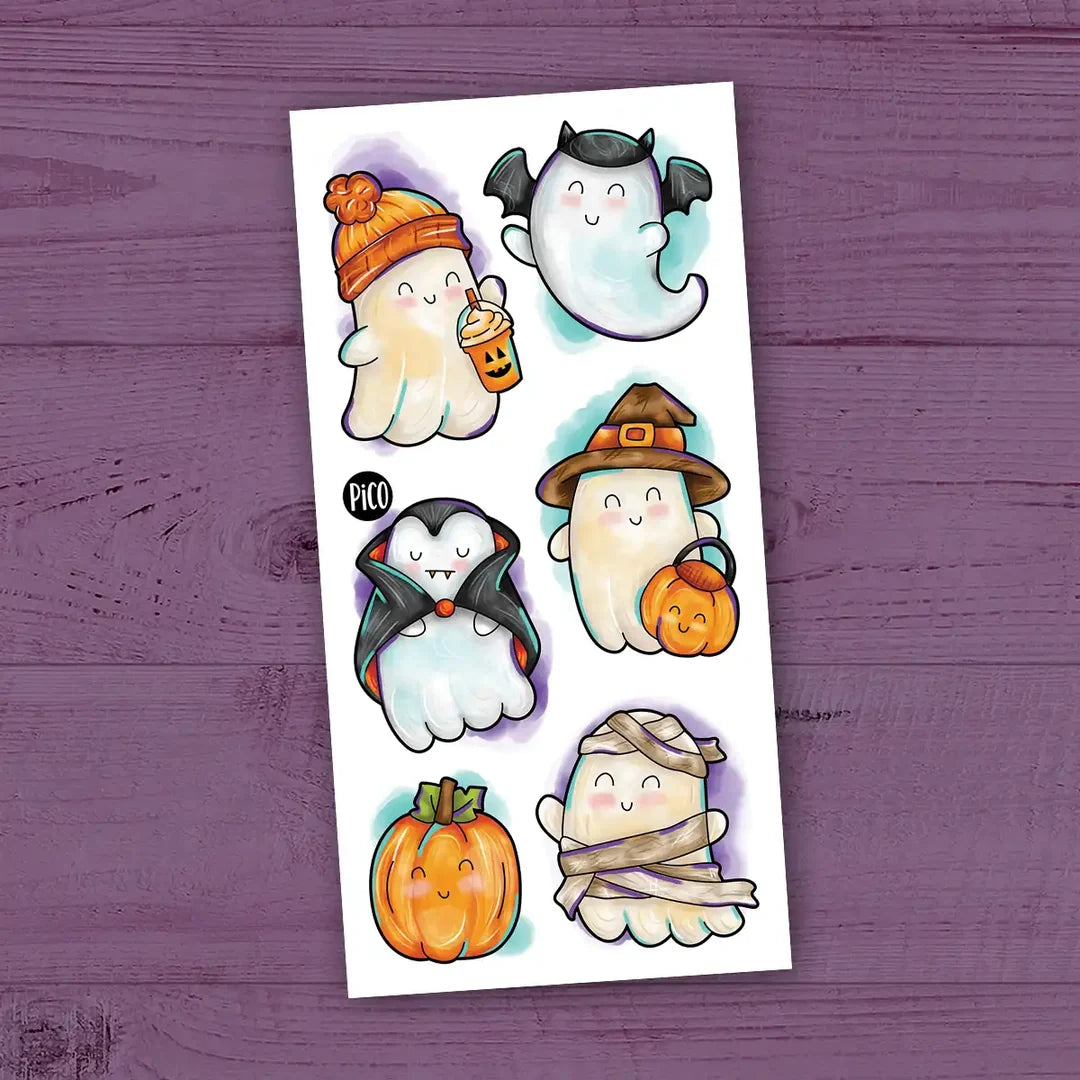Tatouages temporaires - Halloween