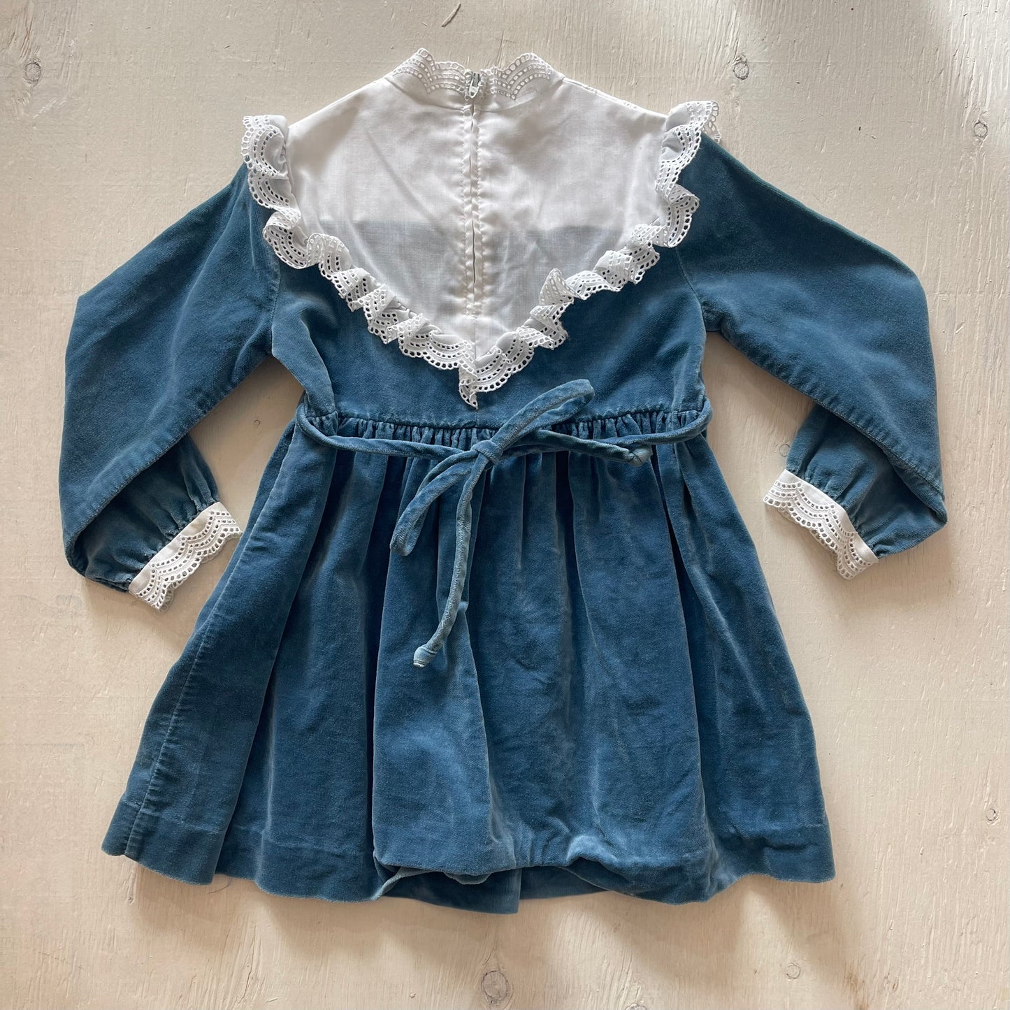 Robe en velours 3T