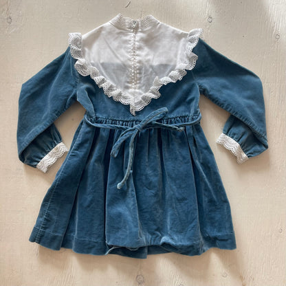 Robe en velours 3T