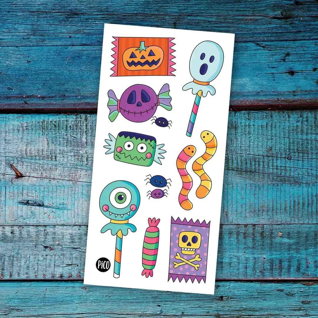 Tatouages temporaires - Halloween