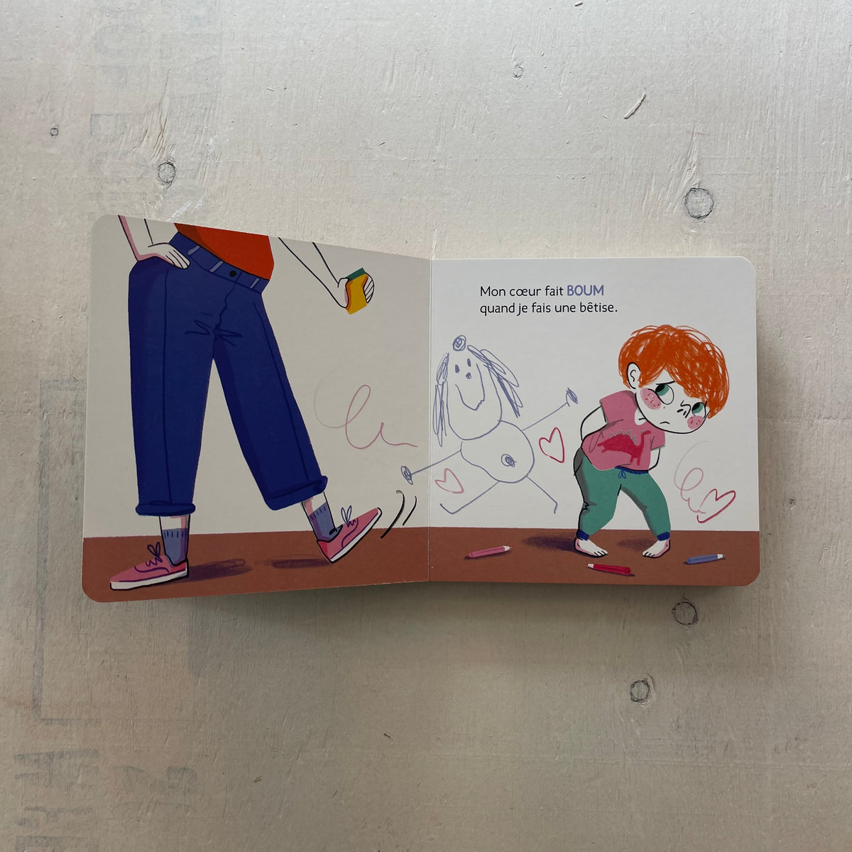 Livre Mon coeur fait boum!, par Auzou