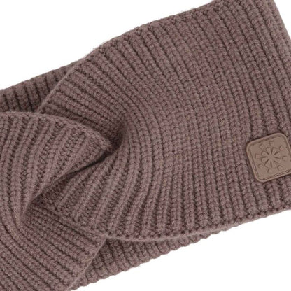 Bandeau en tricot doux - Mocha