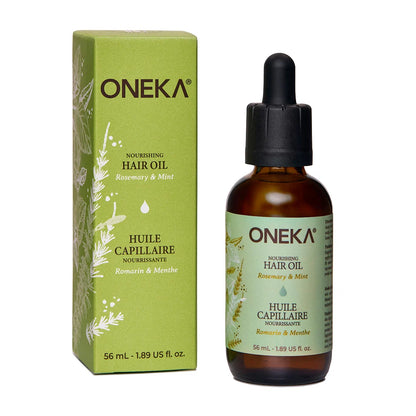 Huile capillaire nourrissante - Romarin et menthe