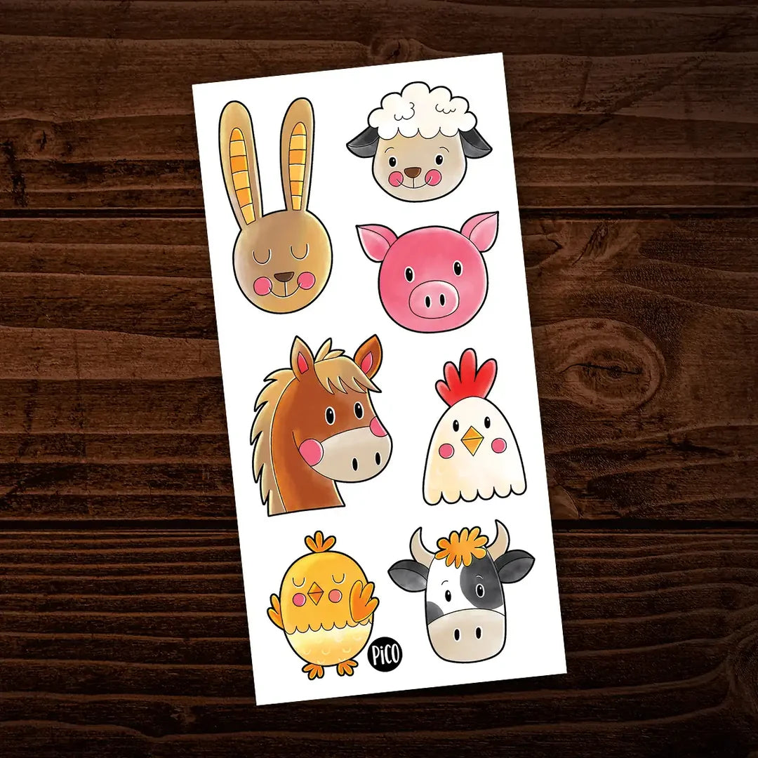 Tatouages temporaires - Animaux