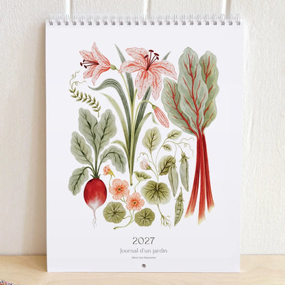 Calendrier 2027 - Journal d'un jardin