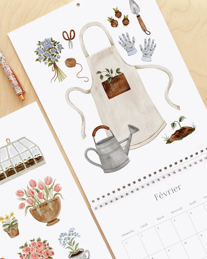 Calendrier 2027 - Journal d'un jardin