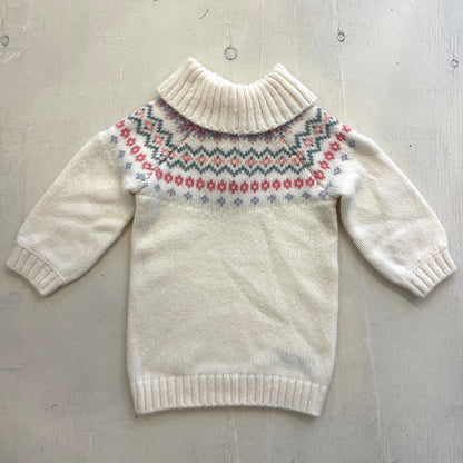 Robe chandail 12-18M, par Janie & Jack