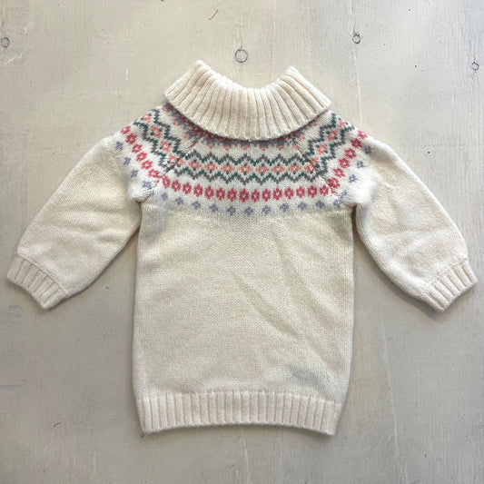 Robe chandail 12-18M, par Janie & Jack