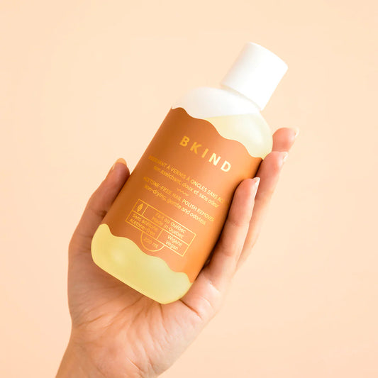 Dissolvant à vernis à ongles sans acétone