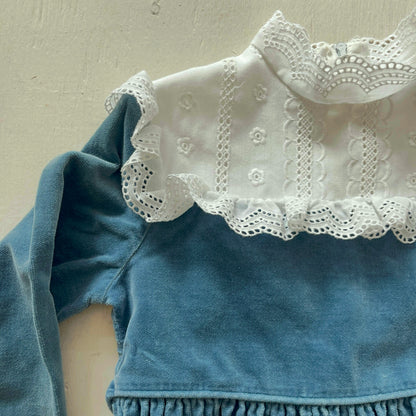 Robe en velours 3T