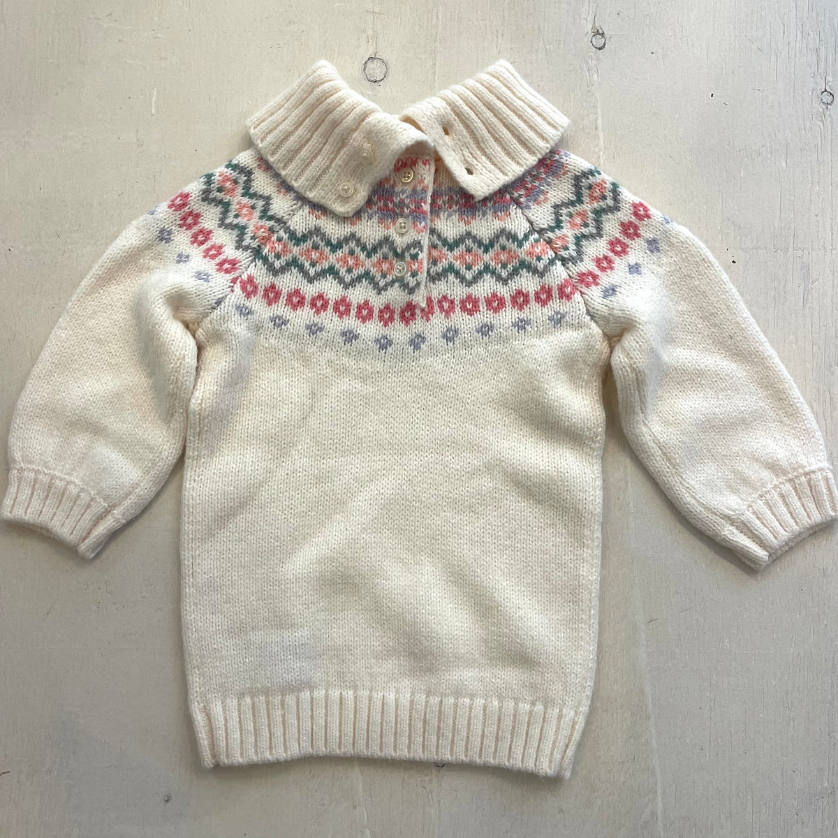 Robe chandail 12-18M, par Janie & Jack
