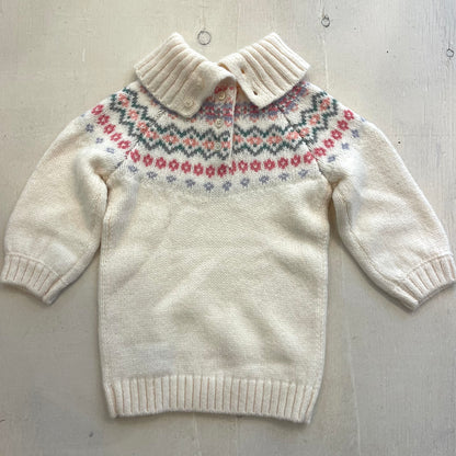 Robe chandail 12-18M, par Janie & Jack