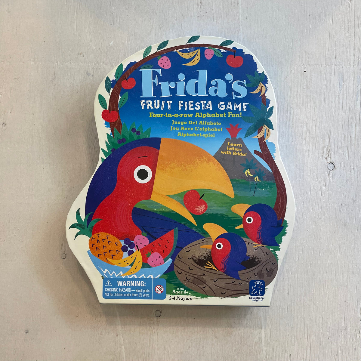 Jeu avec l'alphabet Frida le toucan, par Educational Insights