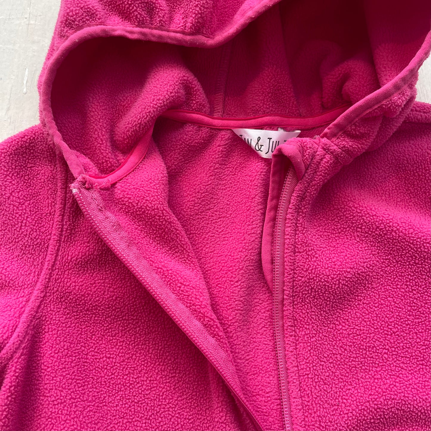 Veste en polar 4T, par Jan & Jul