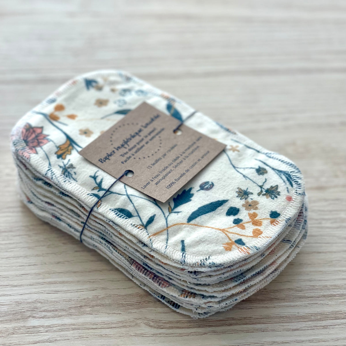Papier hygiénique lavable