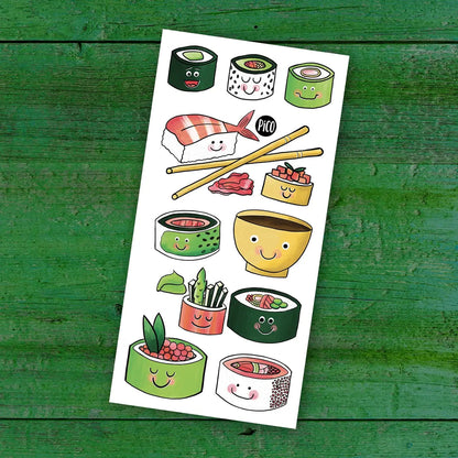 Tatouages temporaires - Aliments